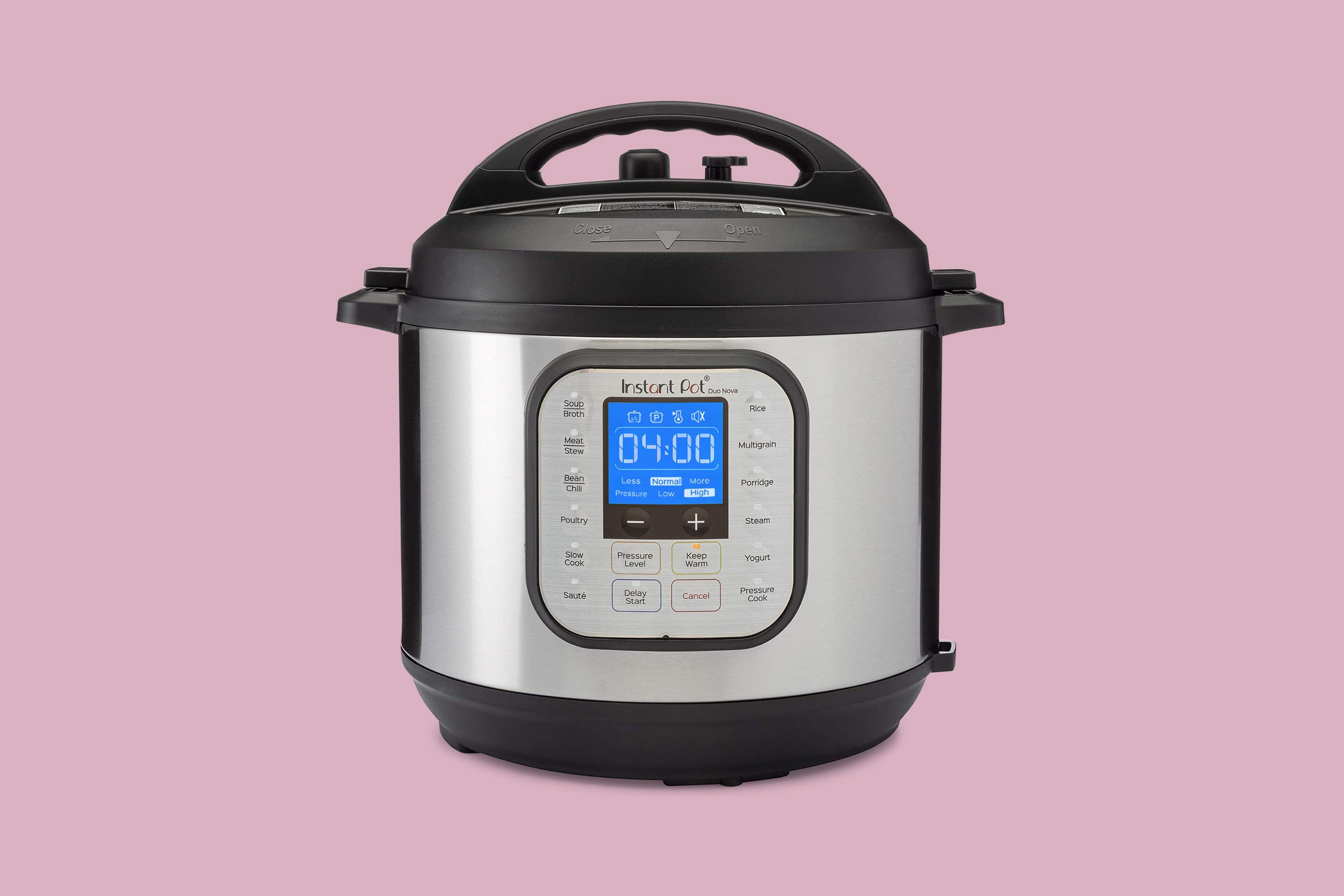 Instant Pot Duo Nova 10 qt Electric Pressure Cooker - Black/Silver for sale  online