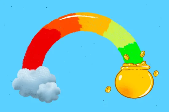 Credit Score Raimbow Image Credit Score