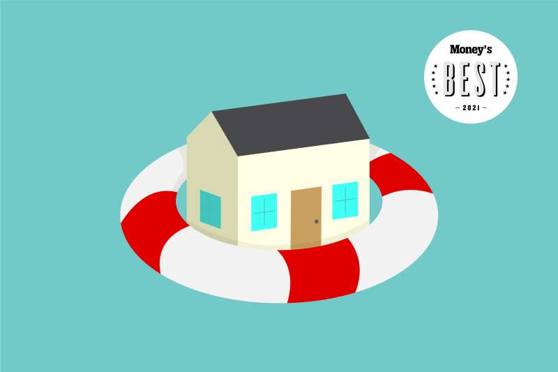 house inside a lifeguard float - 2021 Money Best Homeowners Insurance Companies