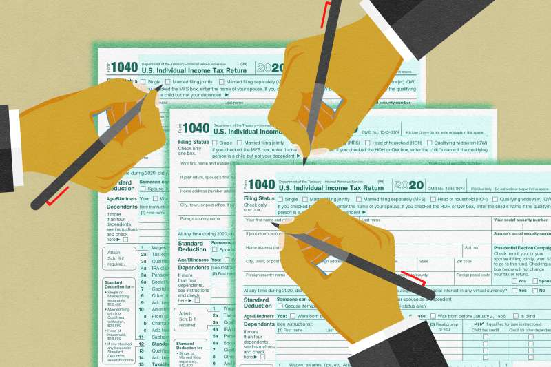 The 2021 Tax Filing Season Includes Some Major Changes From Last Year, Hands on 1040 U.S. Individual Income Tax Return Forms