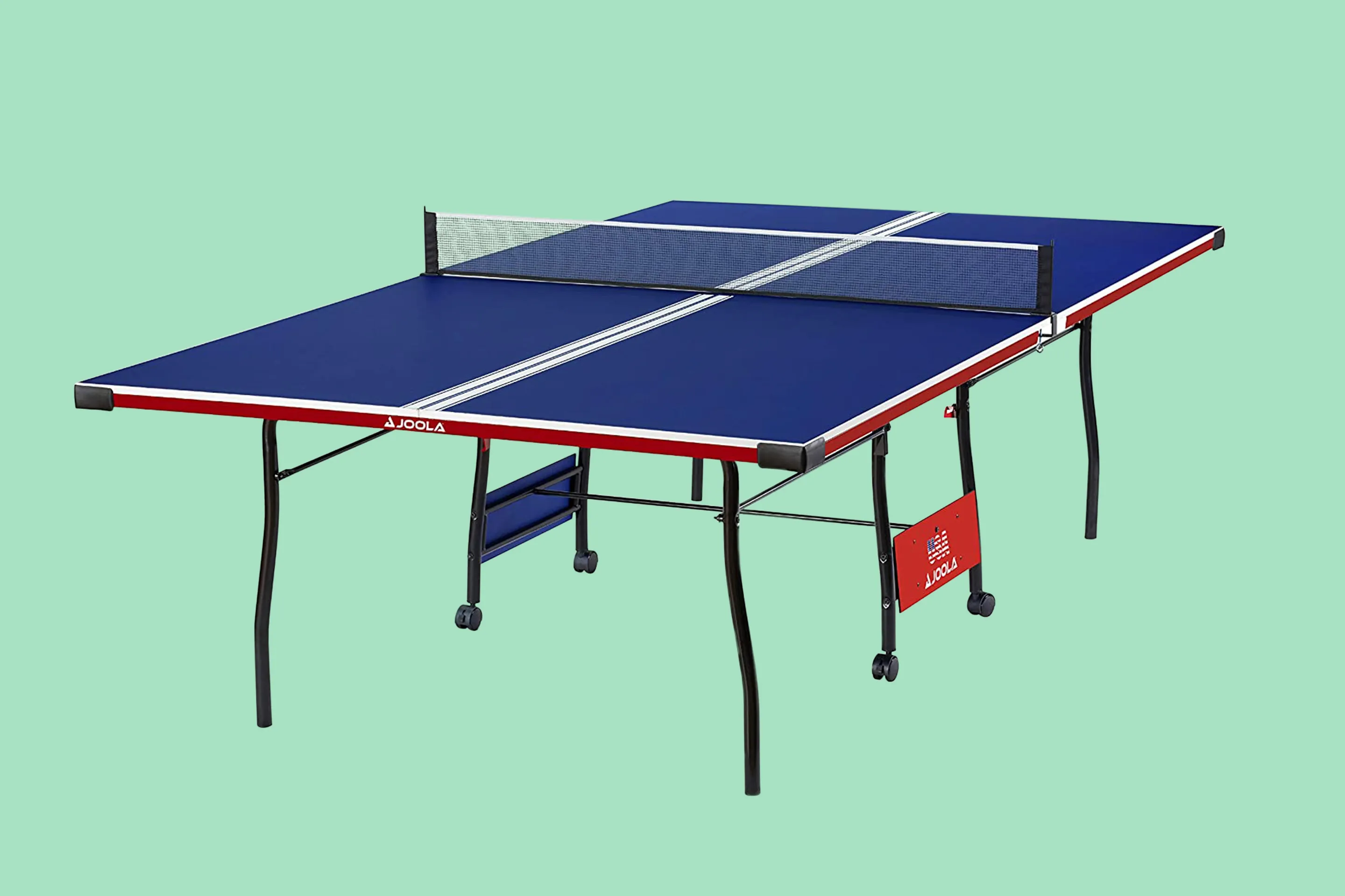  GoSports Mid-Size Table Tennis Game Set - Indoor/Outdoor  Portable Game with Net, 2 Table Tennis Paddles and 4 Balls : Sports &  Outdoors