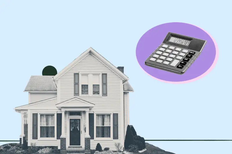 House with a calculator.