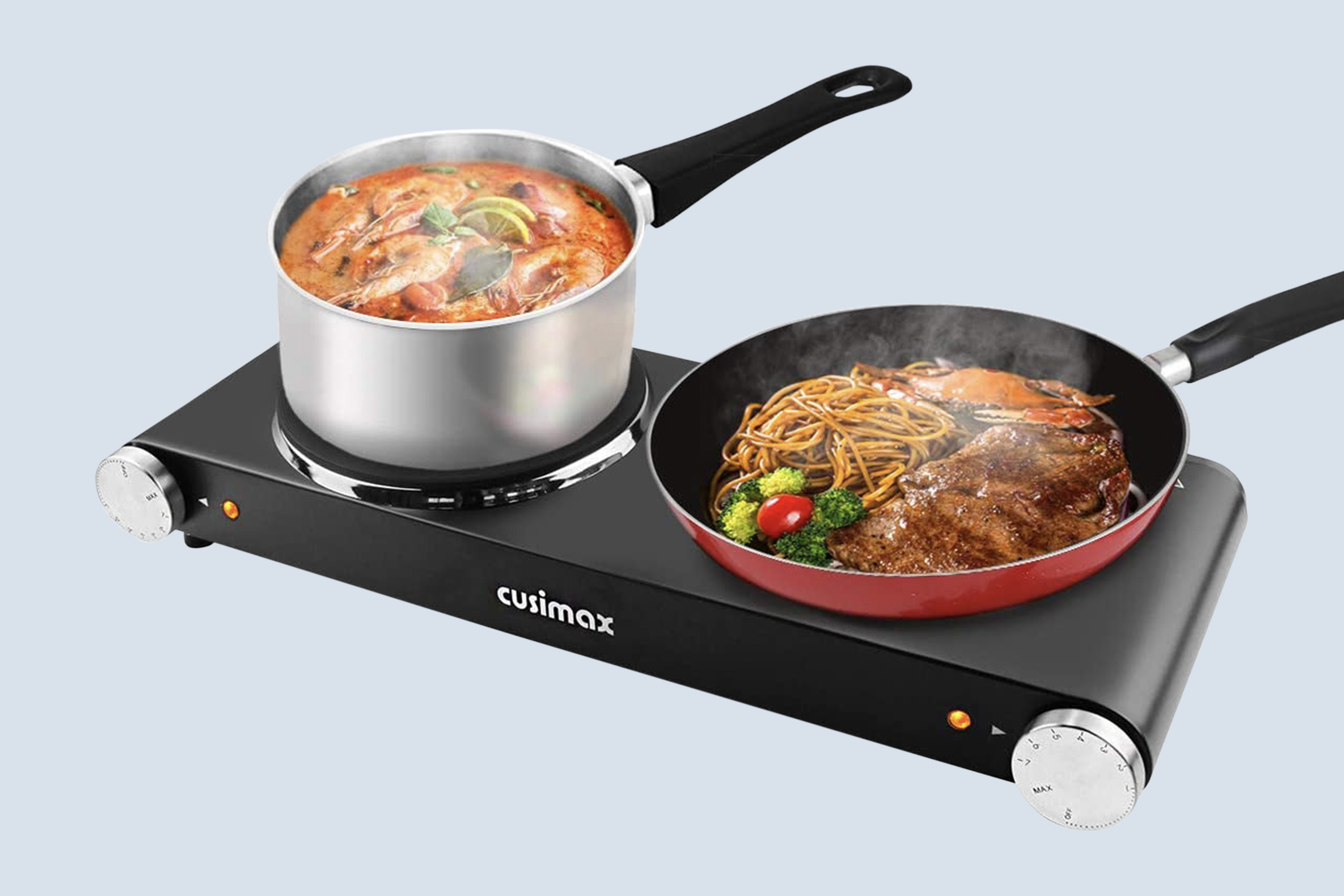 Cusimax 1800W Double Hot Plates