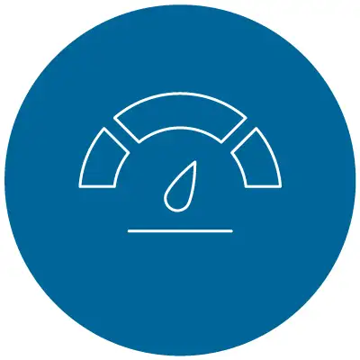 Credit score gauge
