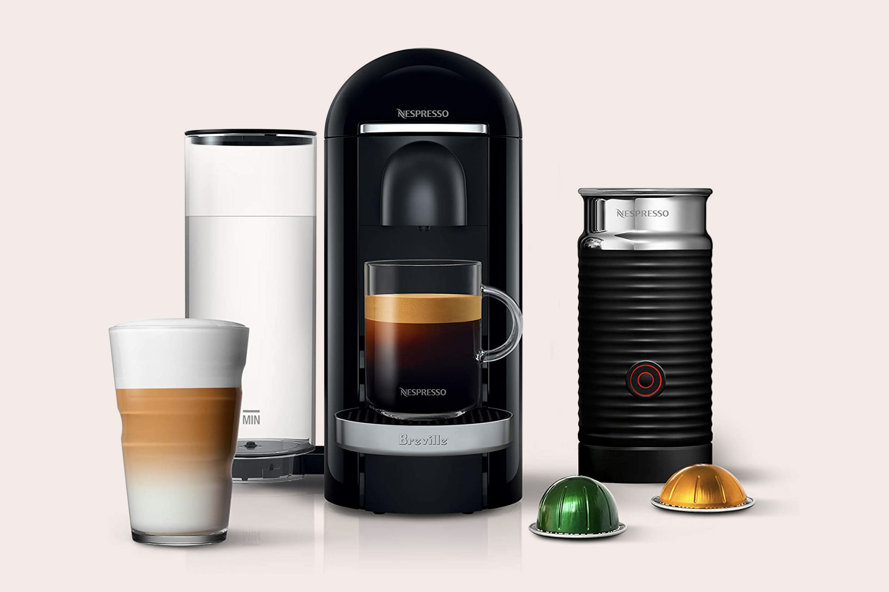 Nespresso VertuoPlus Deluxe Coffee and Espresso Machine