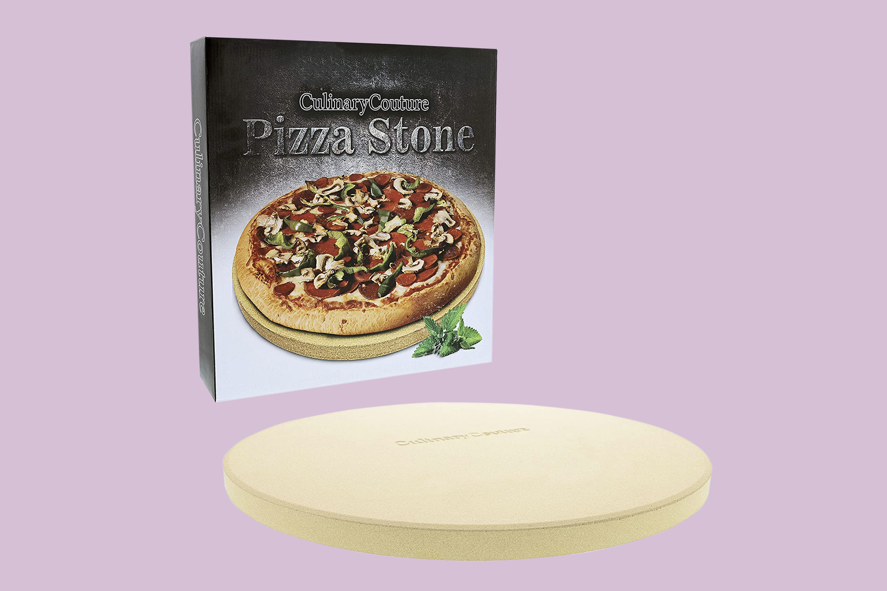 Baking Stone for Pizza Like at The Italian Pizza Stone Made of high Quality Cordierite for Oven & Grill DOLCE MARE Pizza Stone Round Incl Also as Bread Baking Stone Aluminum Pizza Slider 