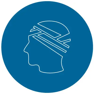 head with a bandage icon