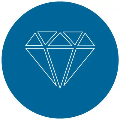 personal property diamond shape icon