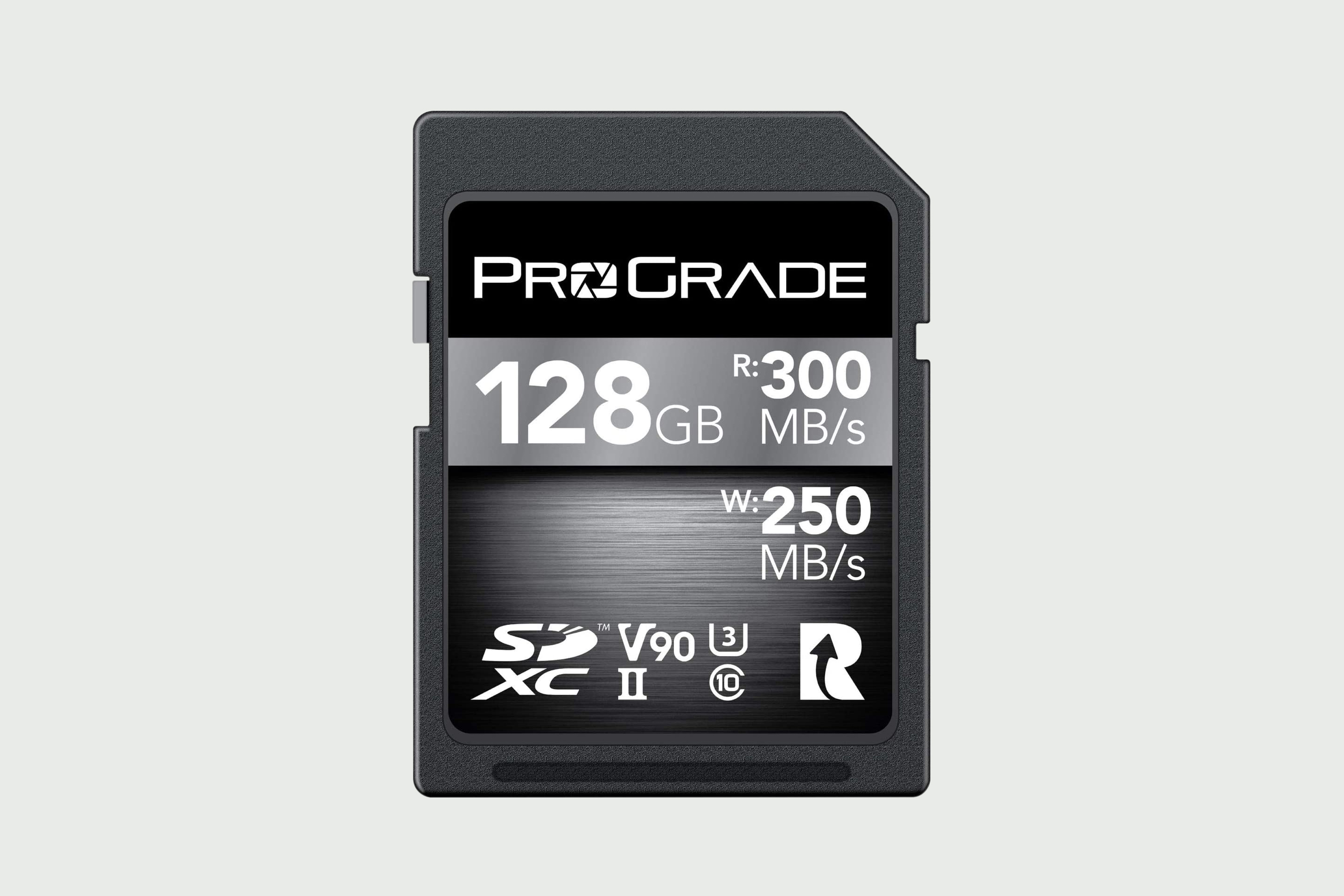 ProGrade SD UHS-II 128GB Card V90 250MB/s