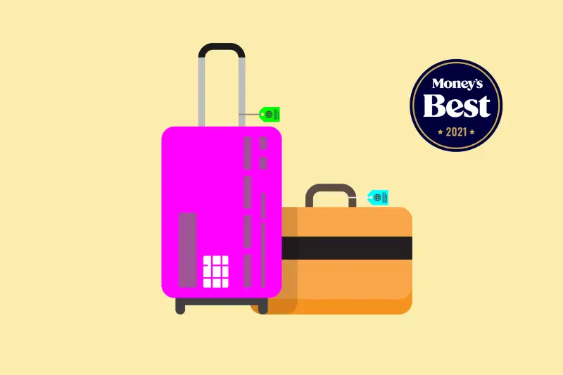 Two Suitcase Shaped credit Cards