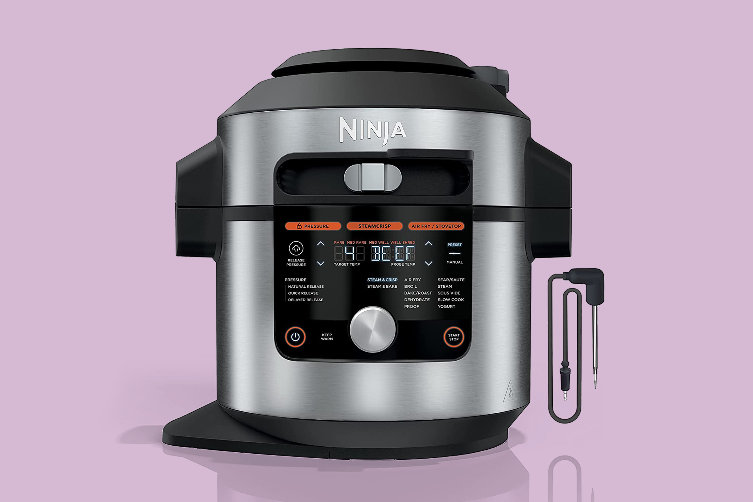 Ninja OL701 Foodi SMART Pressure Cooker Steam Fryer with SmartLid