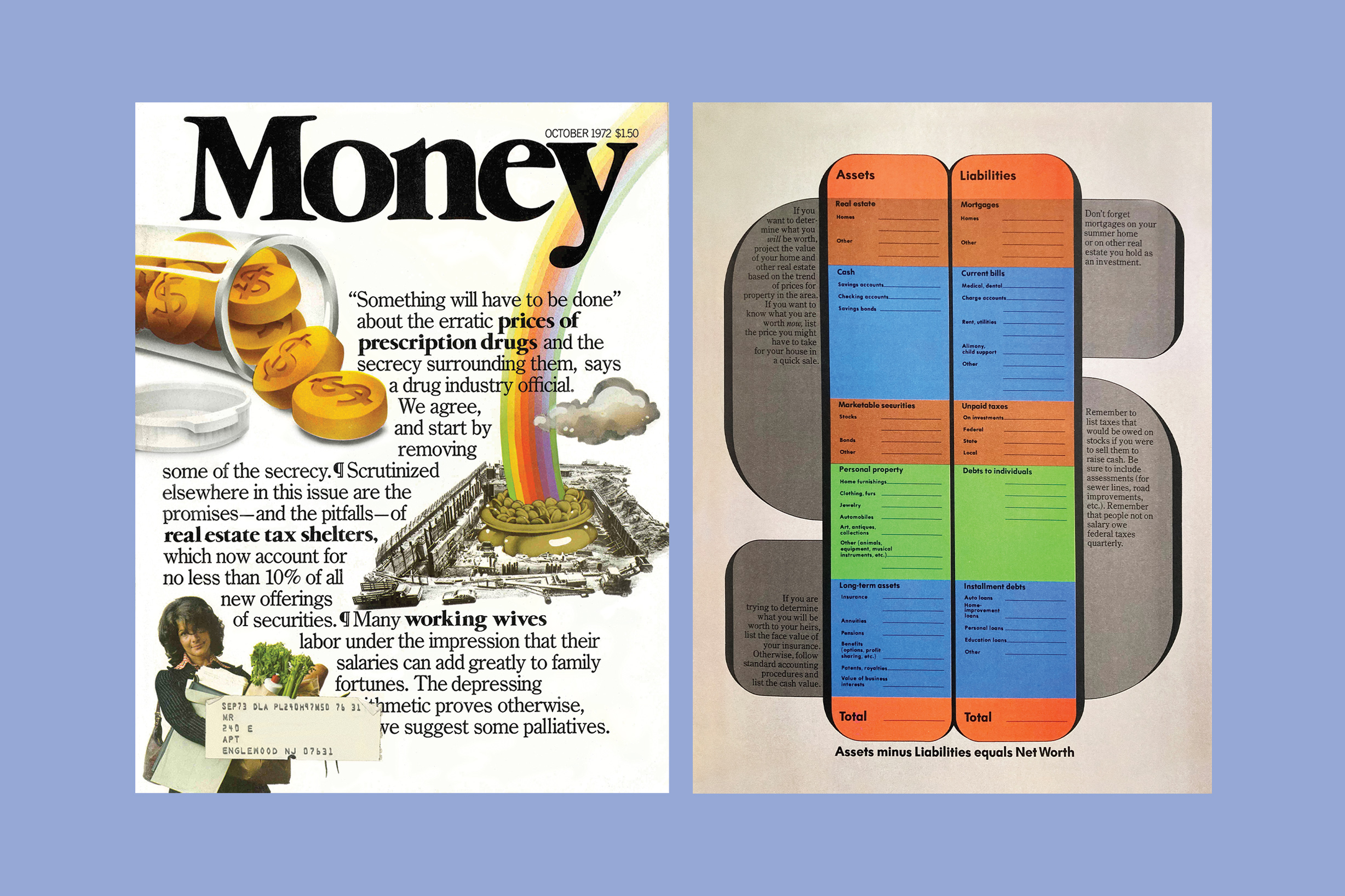 First Money magazine cover and a fun money quiz.