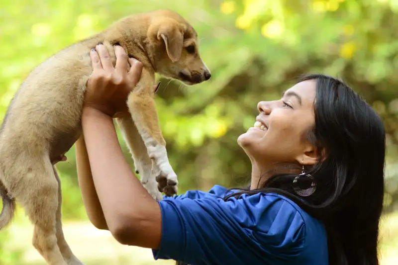 Rescued dog is happy, thriving and learning, Local News