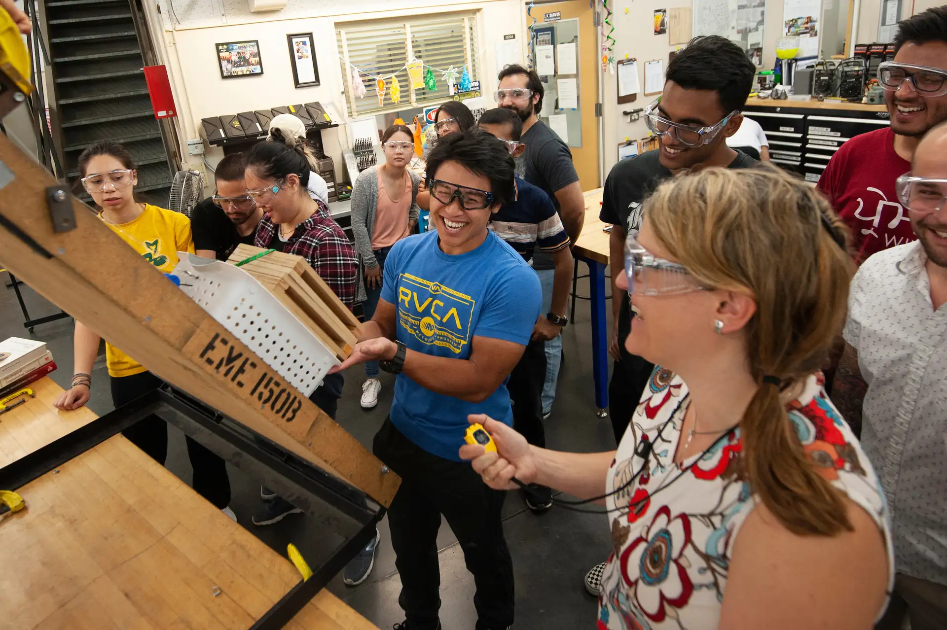 Students in class at UC Davis