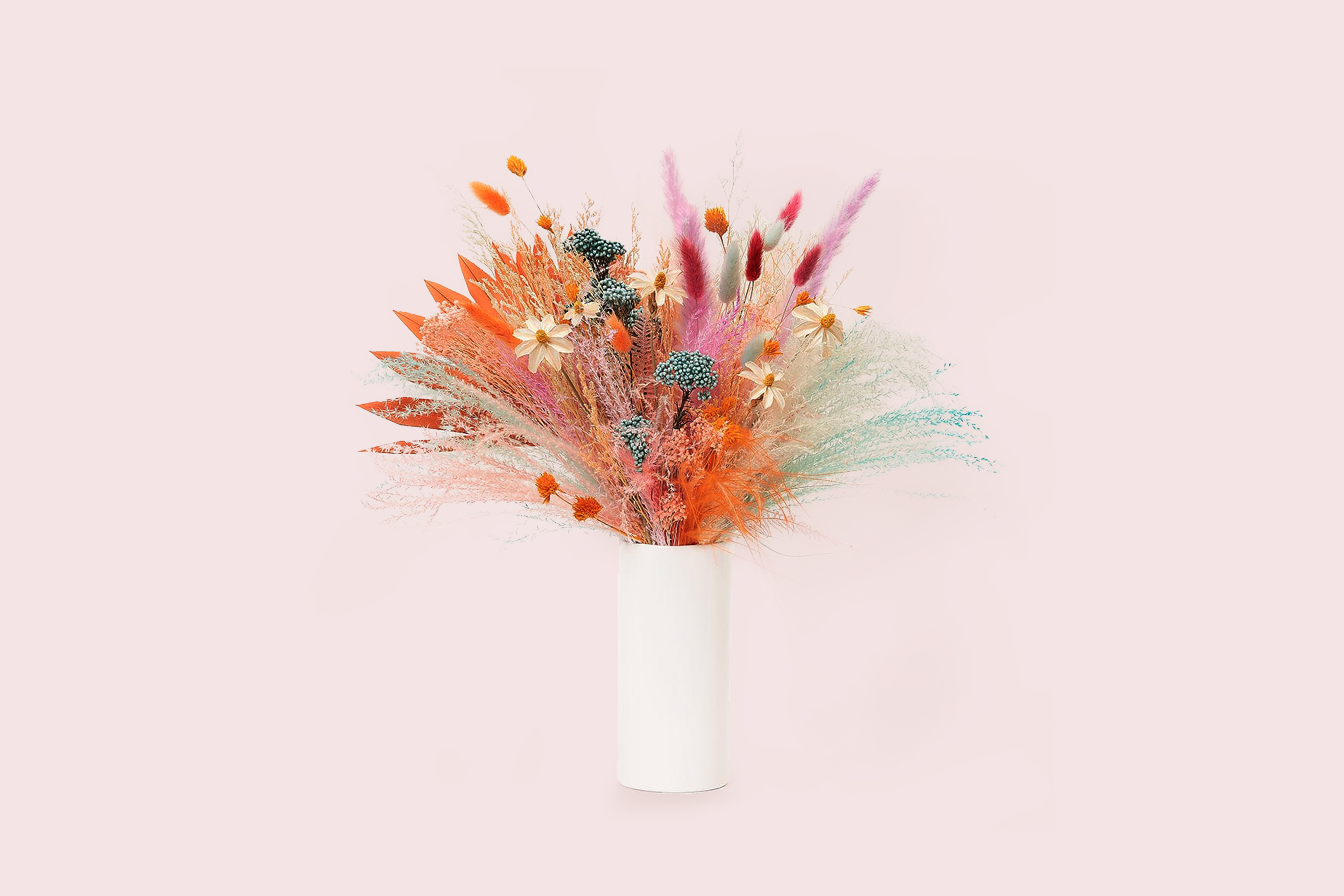 Bouquet of dried flowers by East Olivia