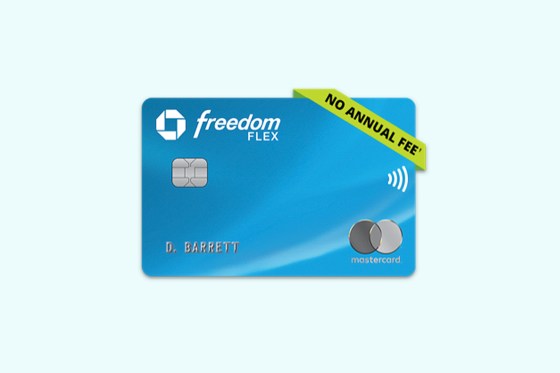 Chase Freedom Flex Credit Card, No Annual Fee