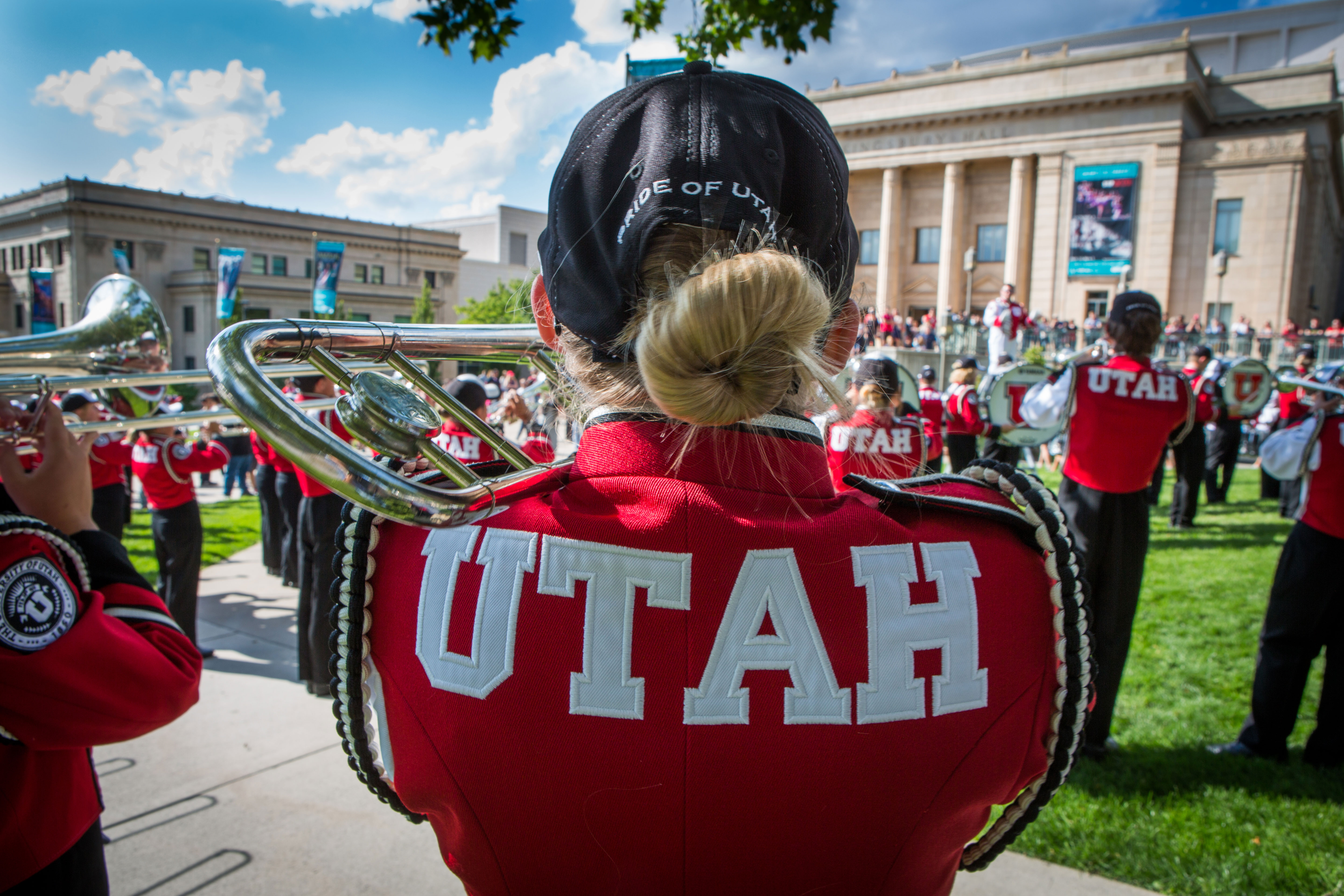 Student band of the University of Utah