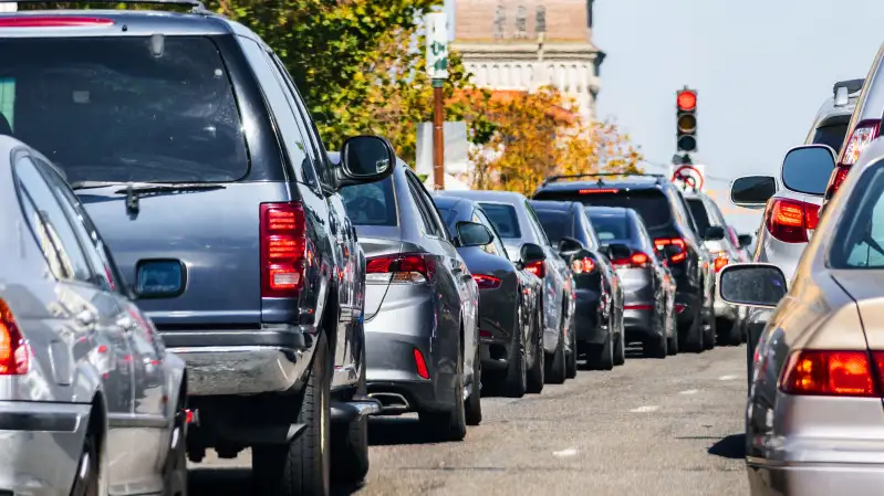 Heavy Traffic in San Francisco