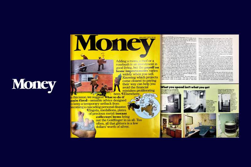 Scan of an old Money article about remodeling your home