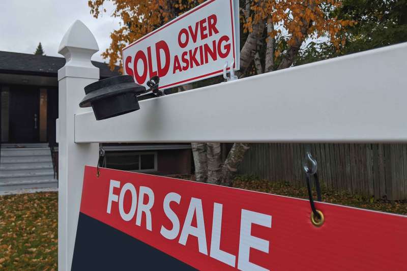 A Sign In Front Of A House That Says Sold Over Asking Price