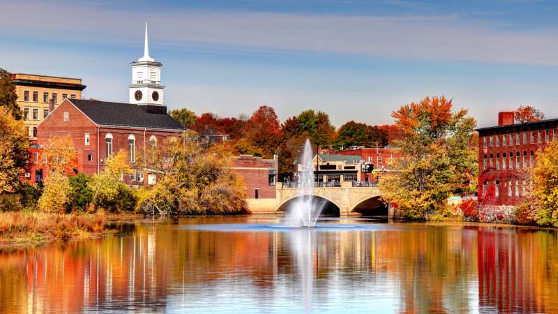 Picturesque photo of Nashua in Hillsborough County, New Hampshire