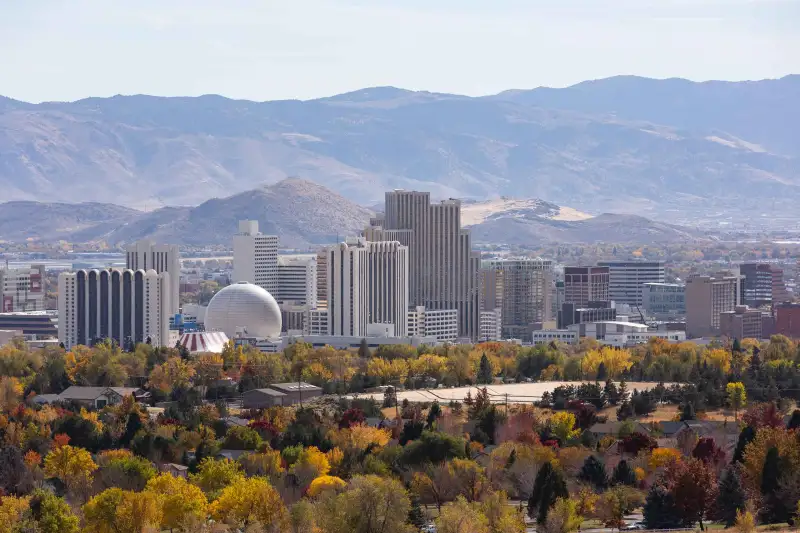 Reno Nevada Skyline