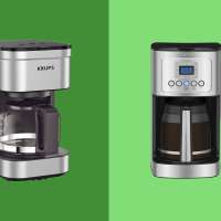 Two popular drip coffee makers side-by-side