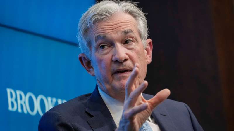 Chair of the U.S. Federal Reserve Jerome Powell speaks at the Brookings Institution, November 30, 2022