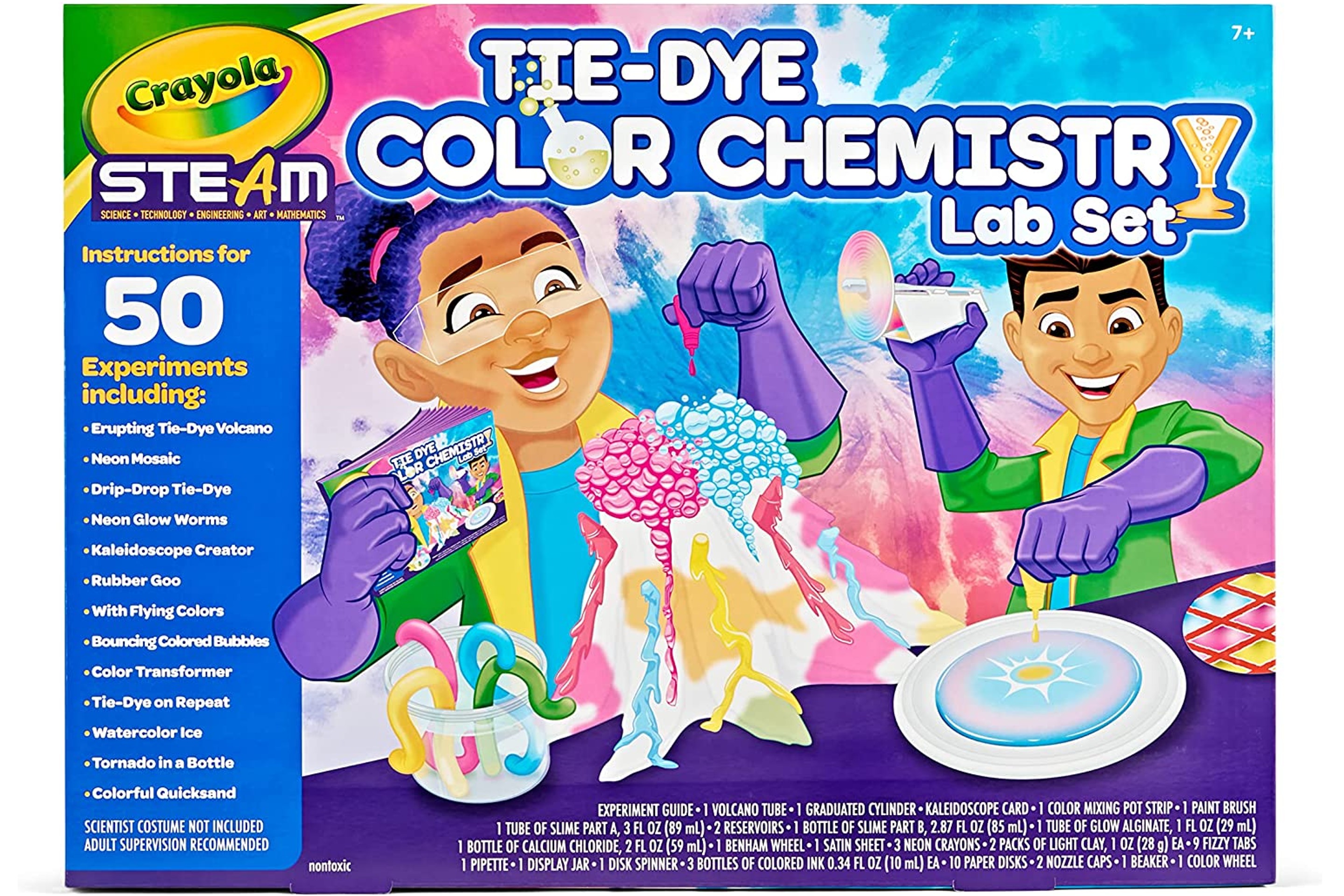 Crayola Tie Dye Color Chemistry Set