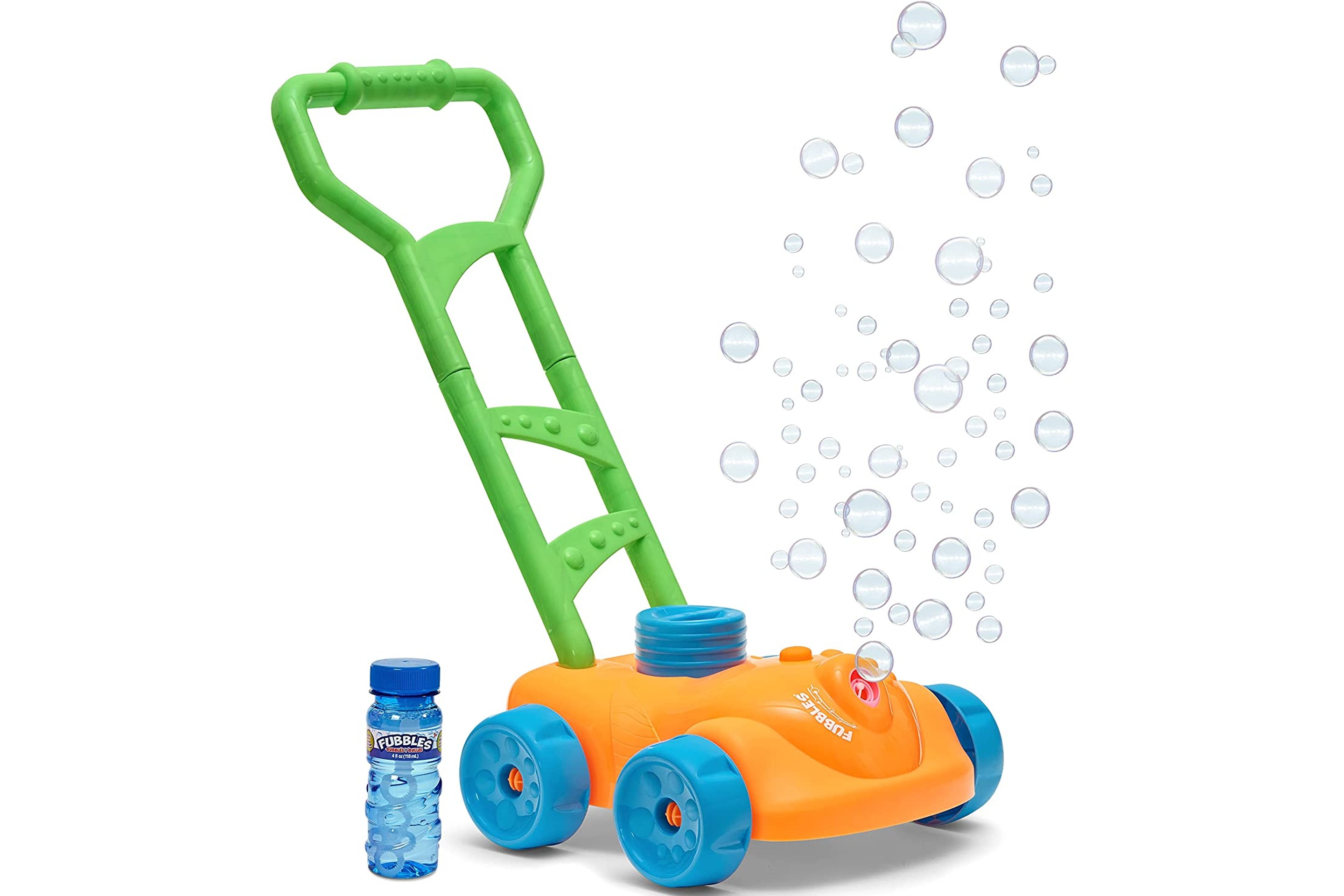 Little Kids Fubbles No Spill Bubble Lawn Mower