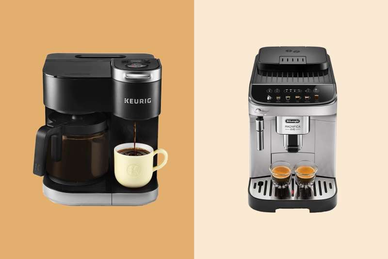 coffee-makers-on-brown-background