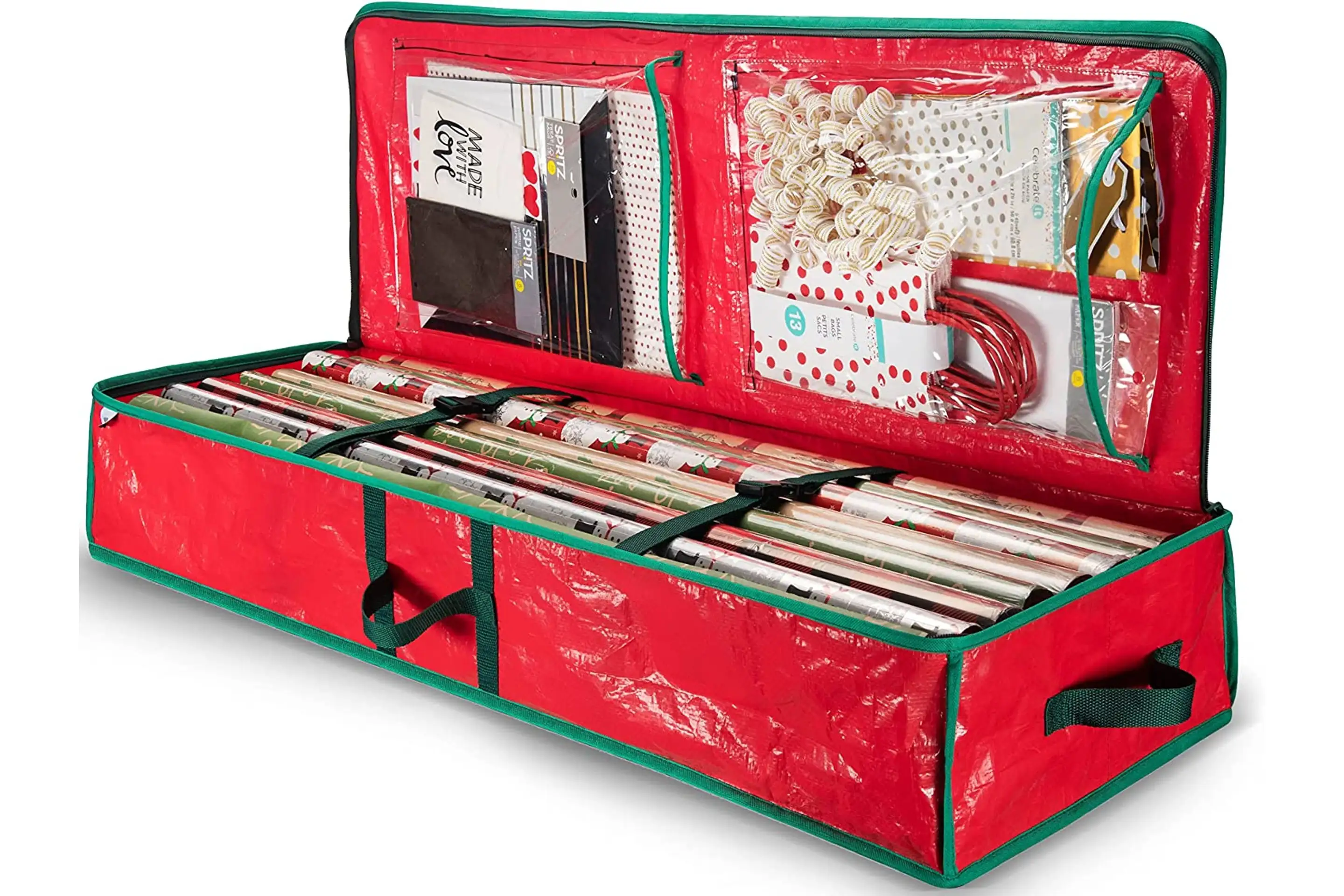 Underbed Gift Wrap Organizer
