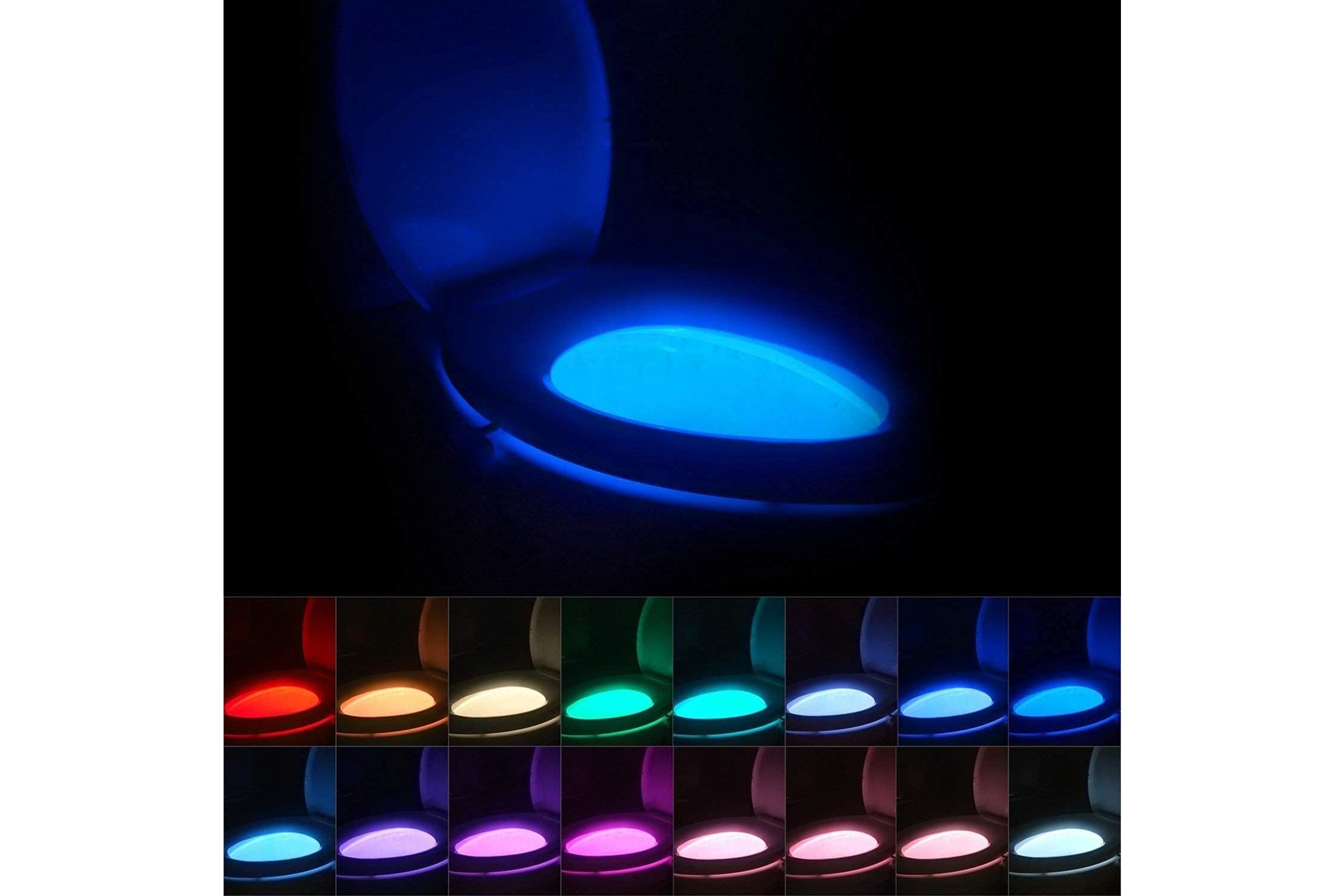 Chunace 16-Color Toilet Night Light