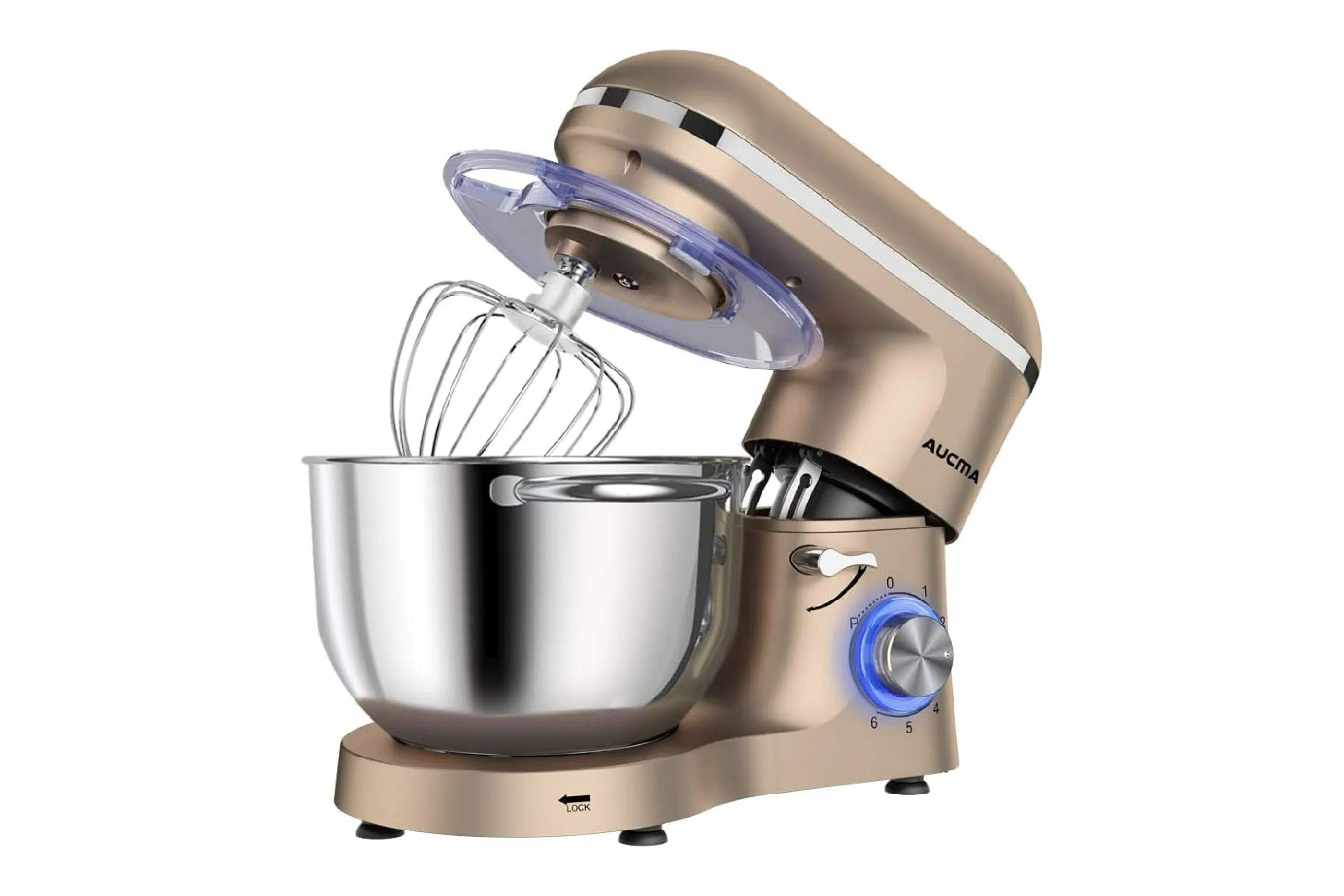 Aucma Stand Mixer 7L Tilt-Head 6 Speed Electric Kitchen Mixer with