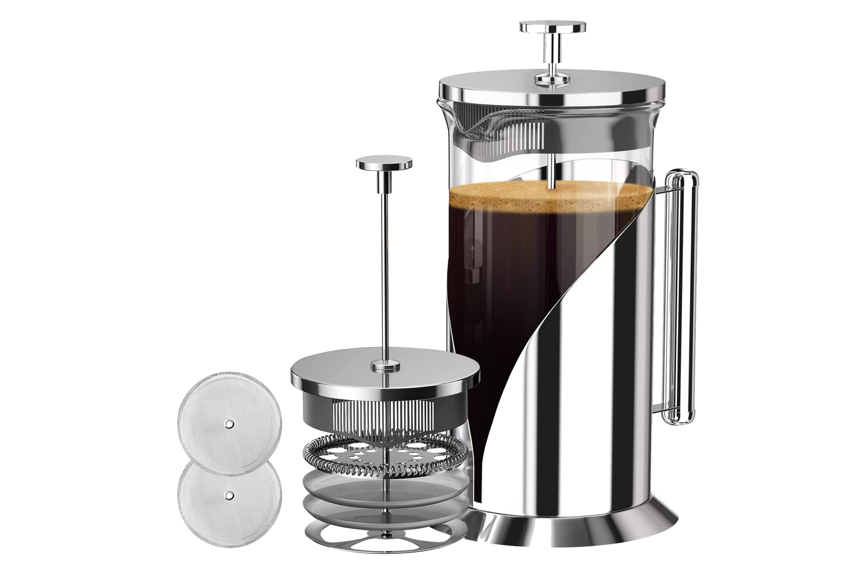 Cafe Du Chateau Carafe French Press Coffee Maker