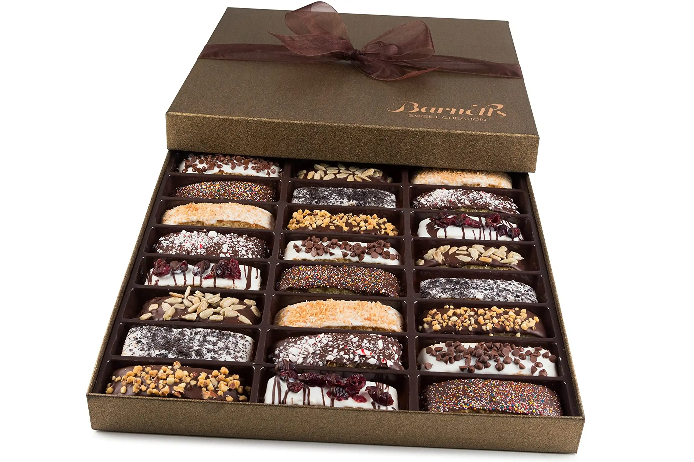 Barnett's Chocolate Covered Biscotti Gift Basket