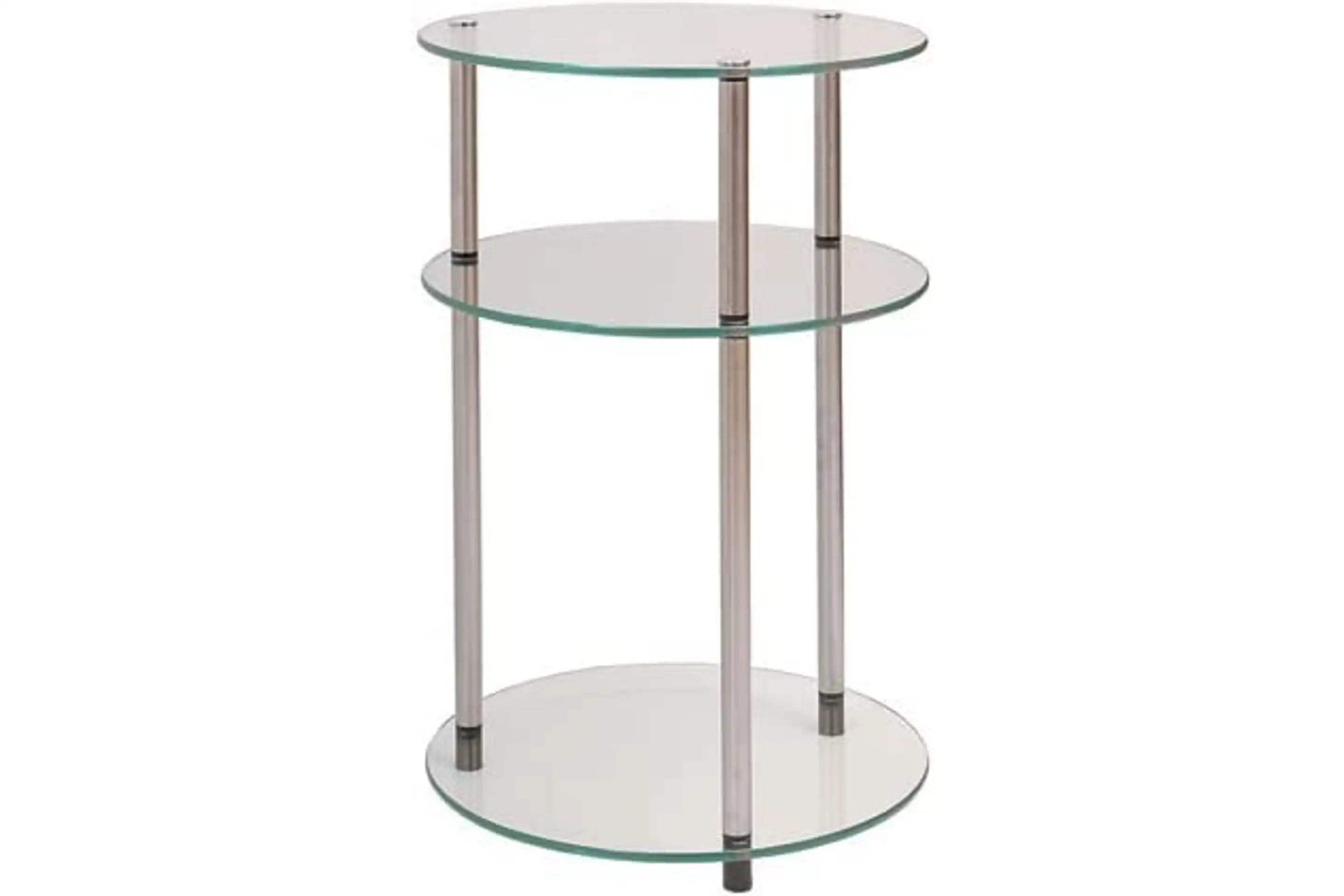 Convenience Concepts Three-Tier Round Table