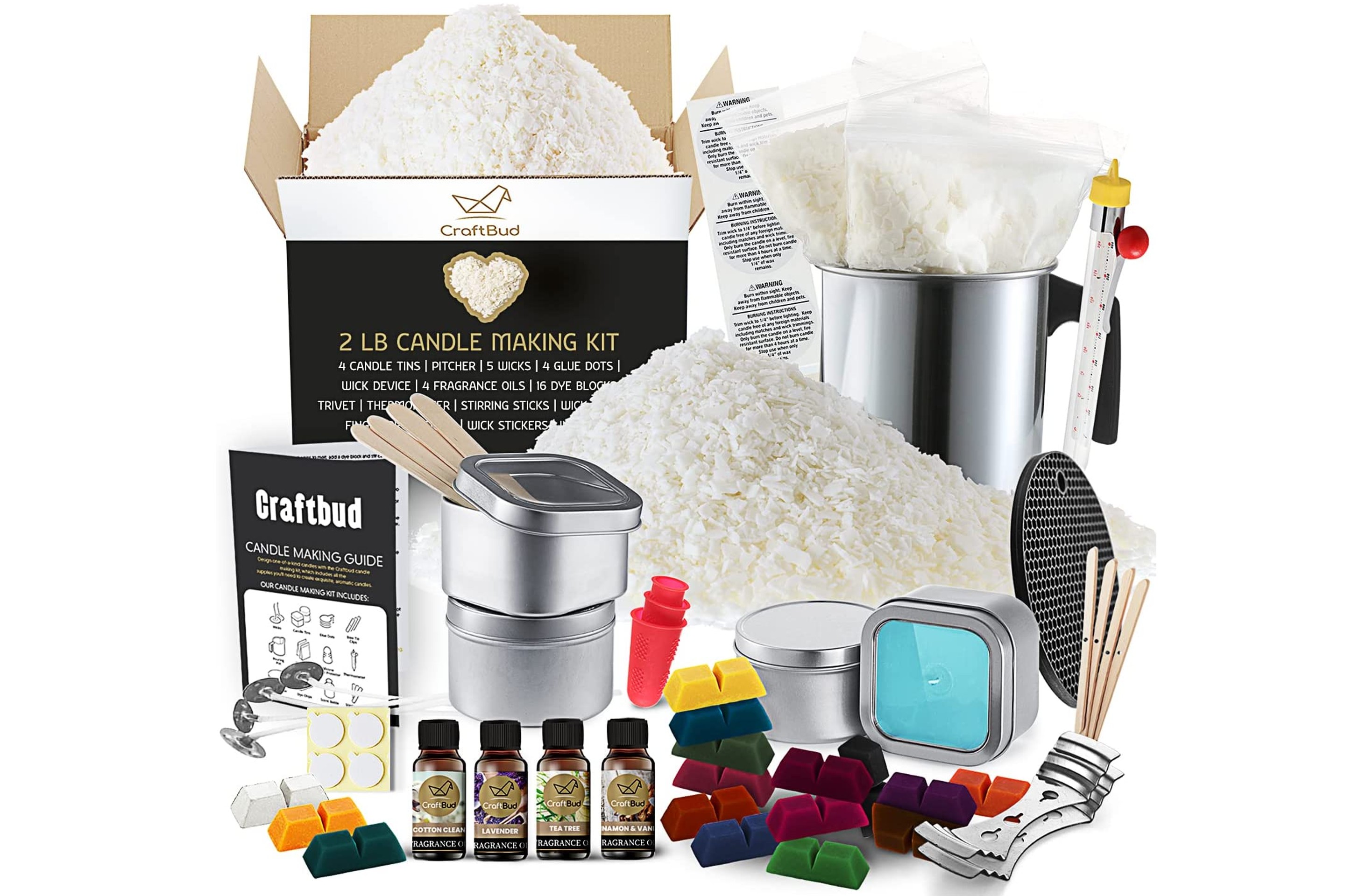 Soy Candle Making Supplies Kit for Adults
