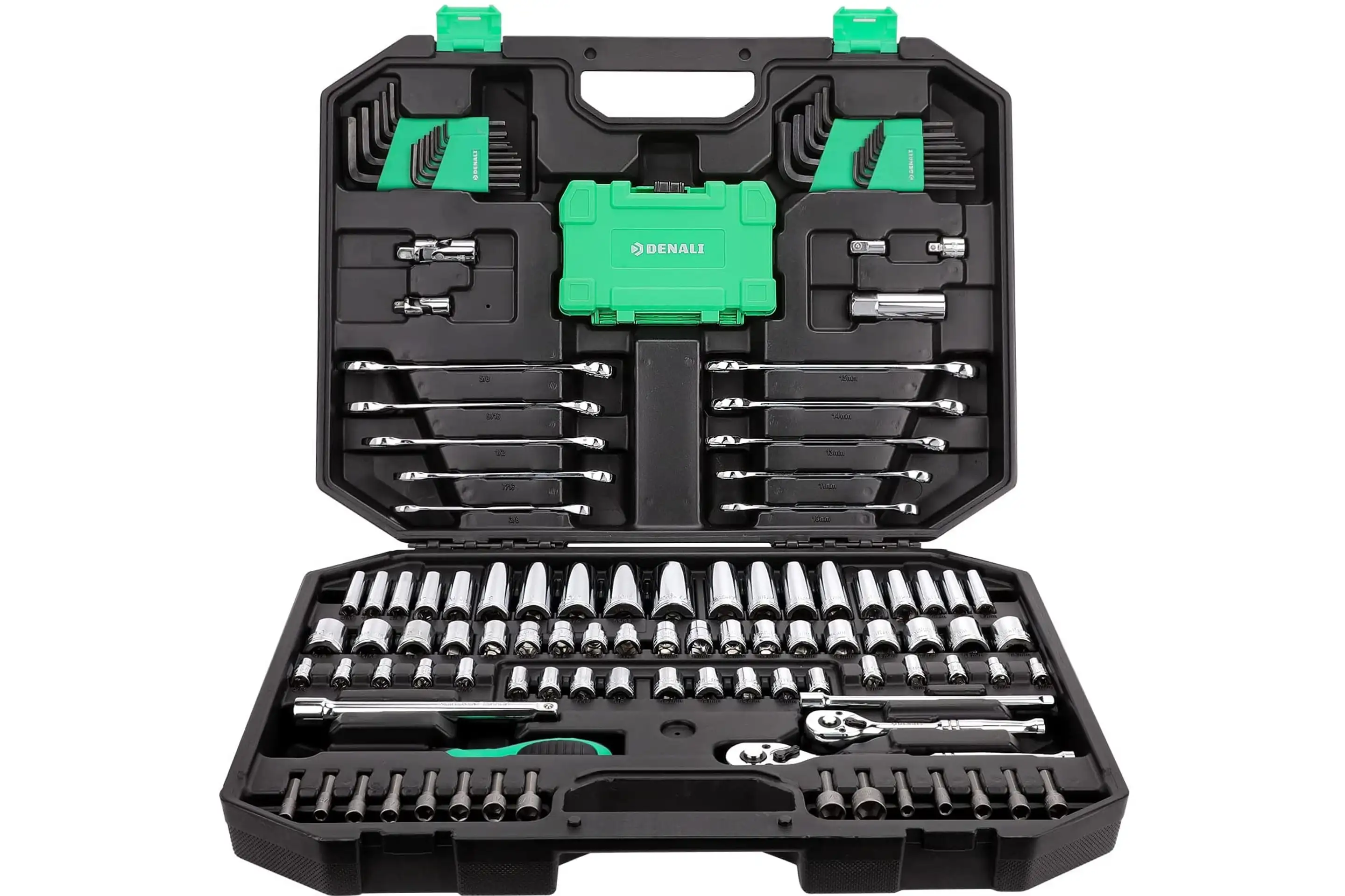 Denali 142-Piece Mechanics Tool Kit &amp; Socket Set