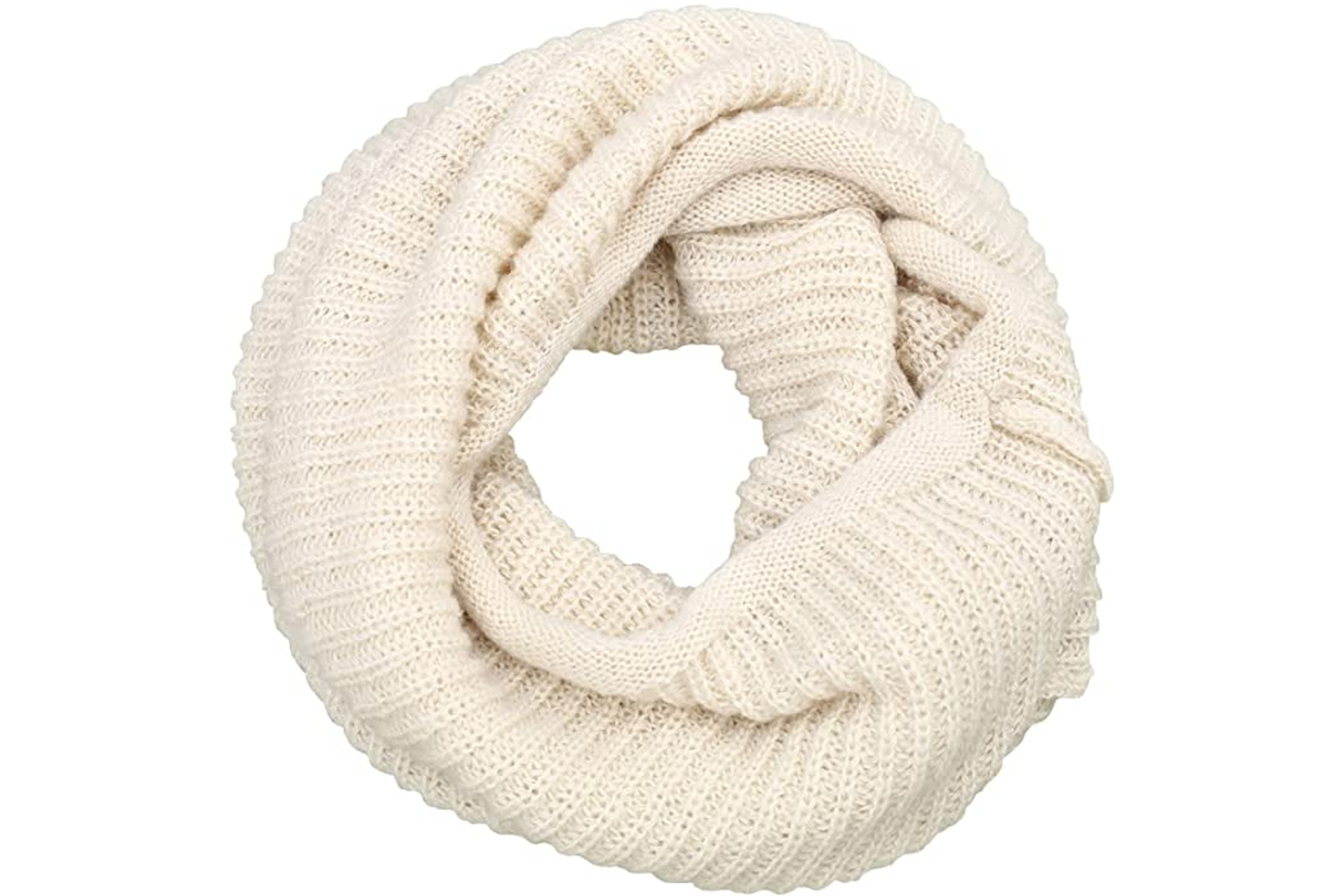 Dimore Circle Loop Winter Knit Infinity Scarf