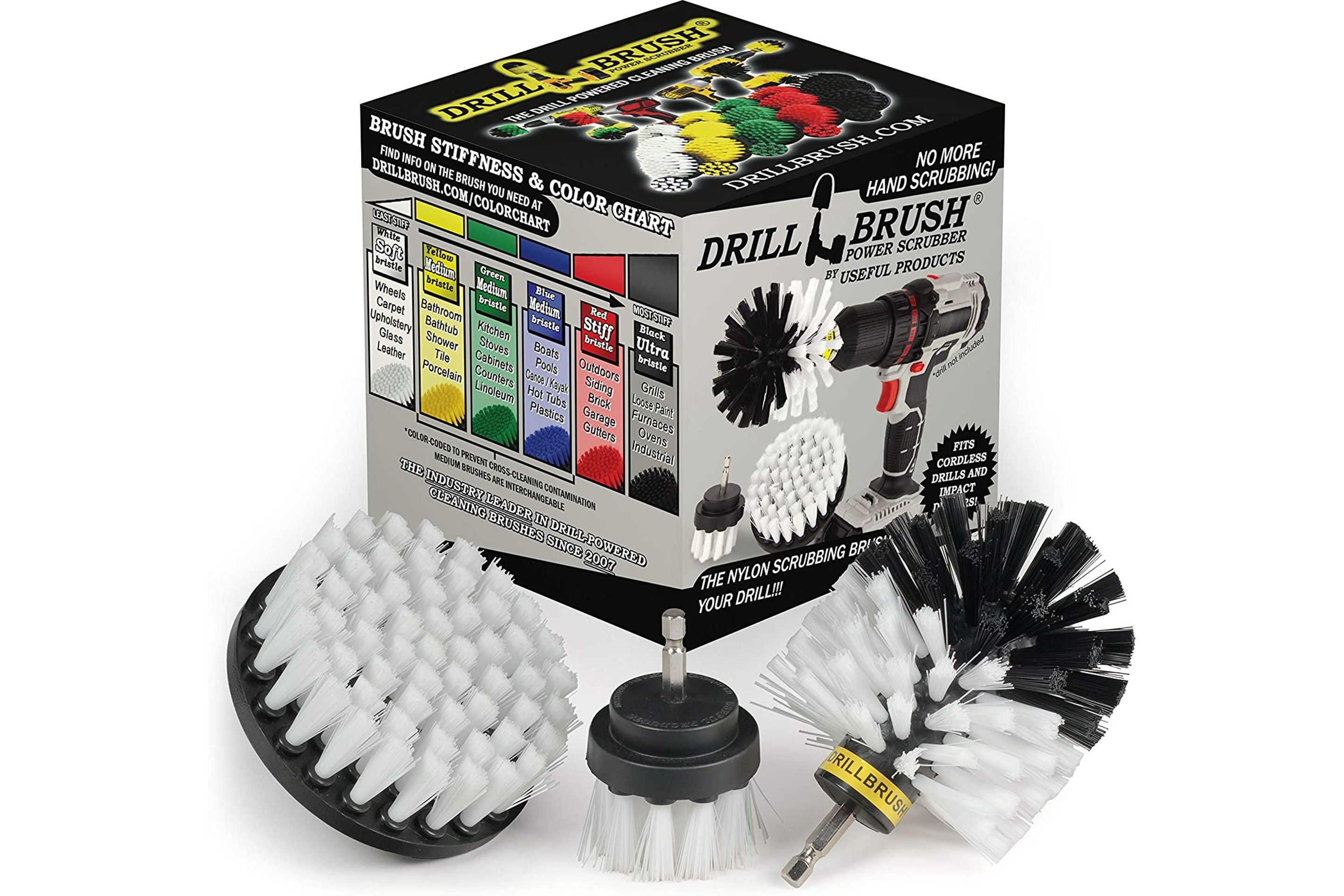 Drillbrush Power Scrubber Cleaning Tool