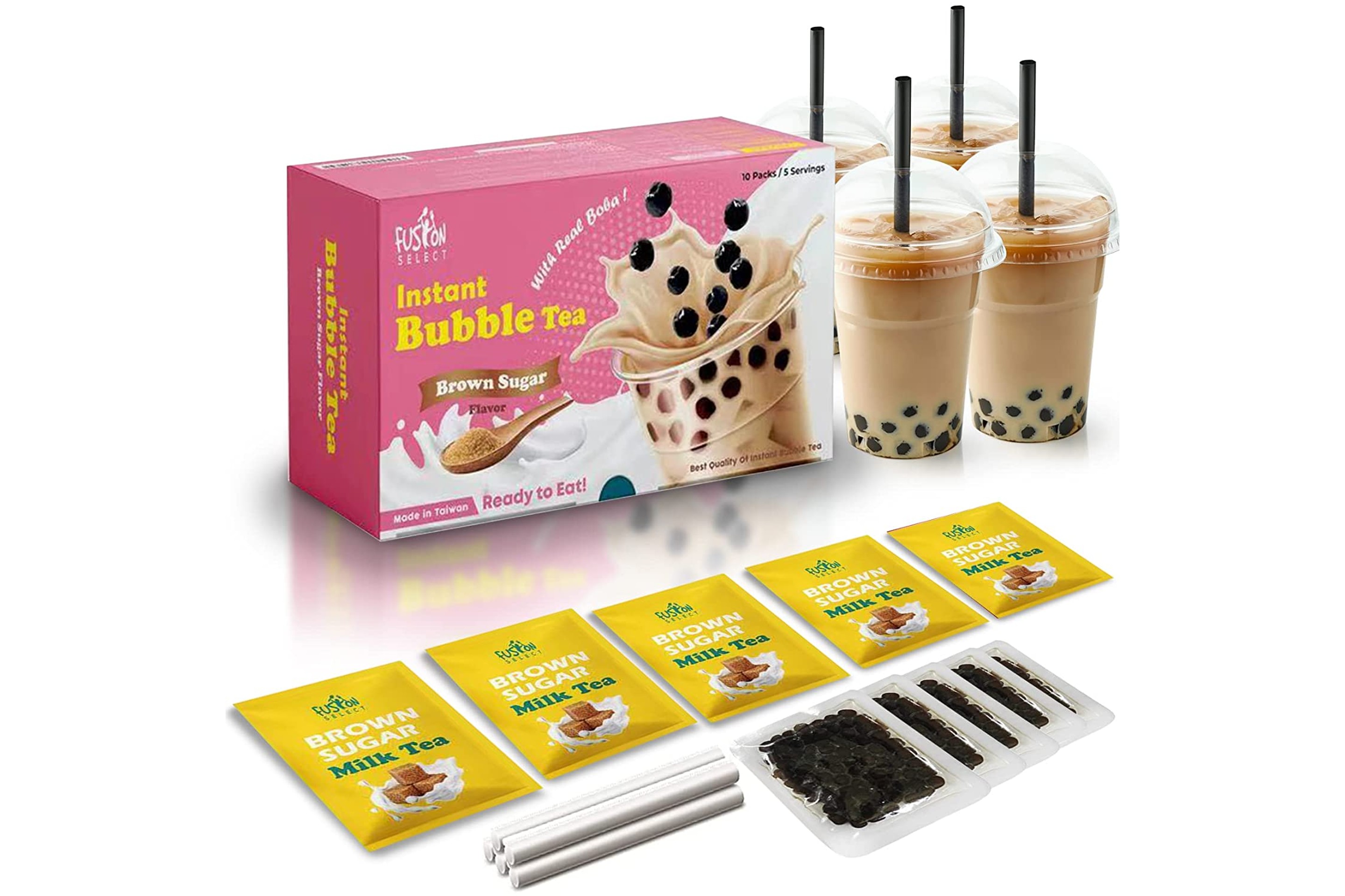 Fusion Select Brown Sugar Boba Tea Kit