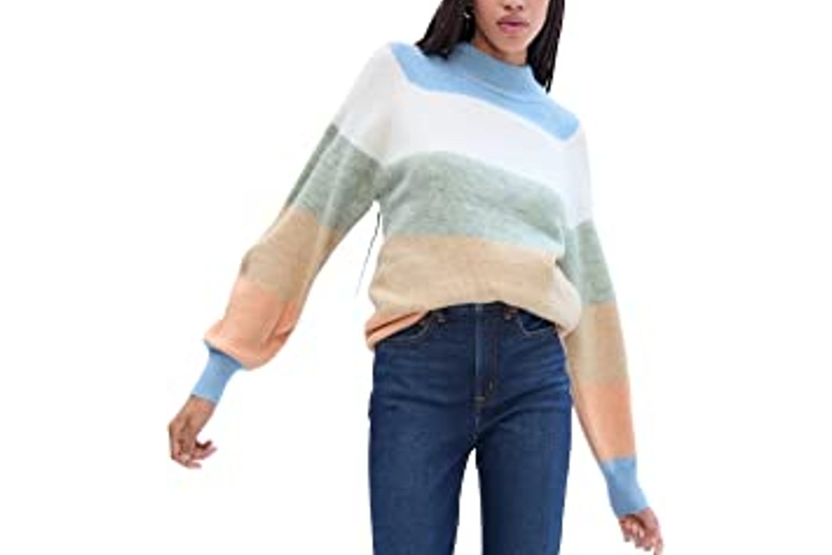 Women's Ribbed Crewneck Sweater