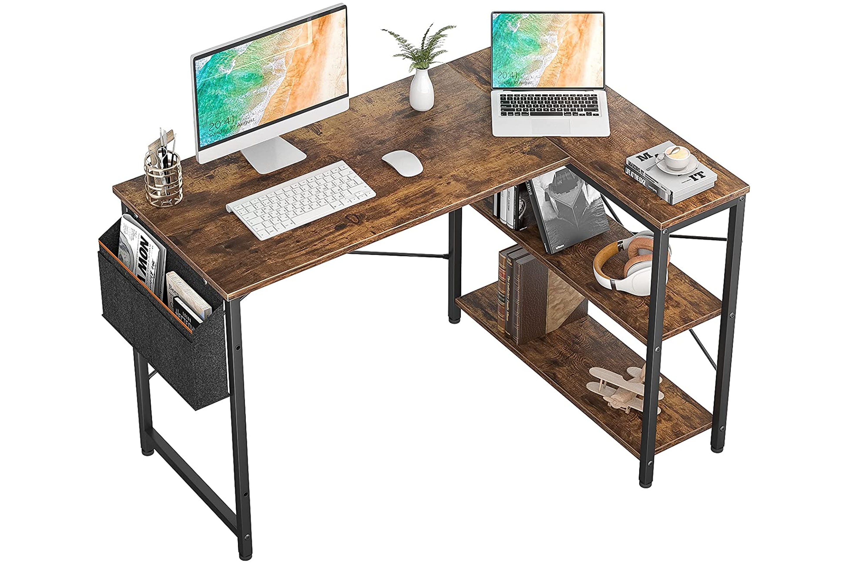 Reversible L-Shaped Corner Desk