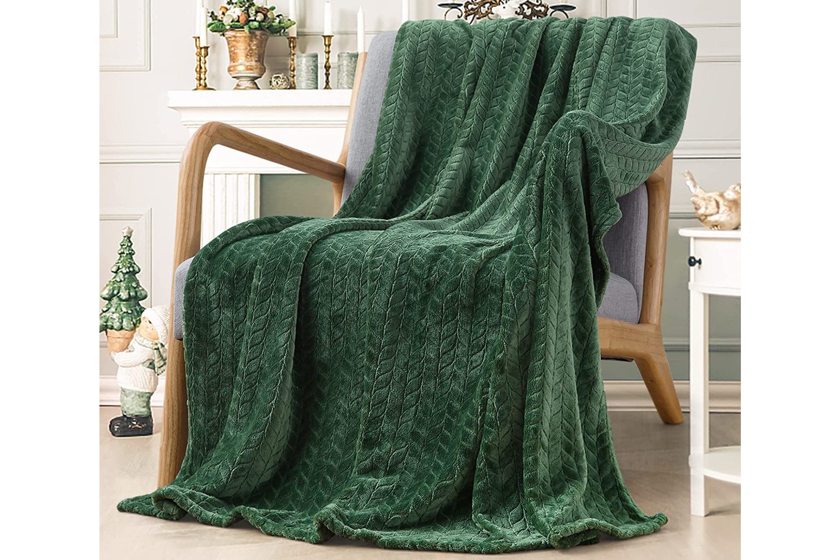 Soft Fleece Flannel Throw Blanket
