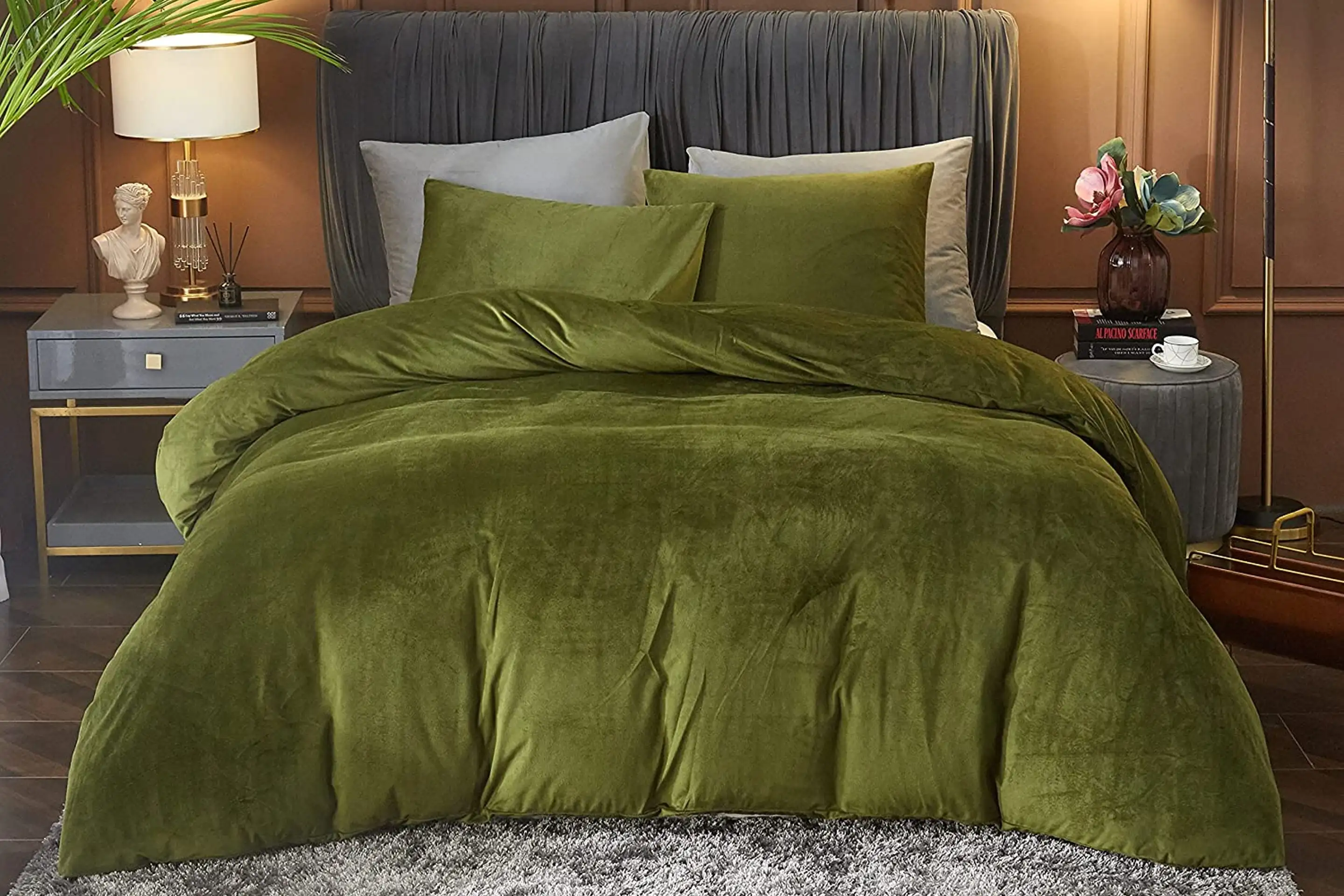 Luxury Flannel Velvet Duvet Cover Set