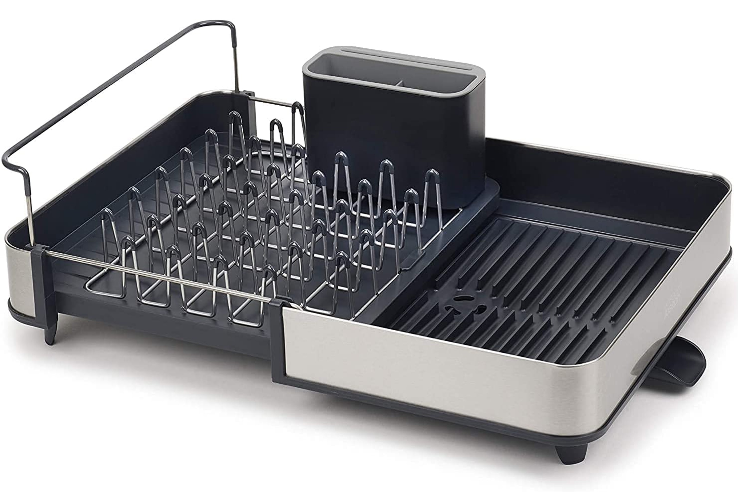 Stainless-Steel Extendable Dual Part Dish Rack