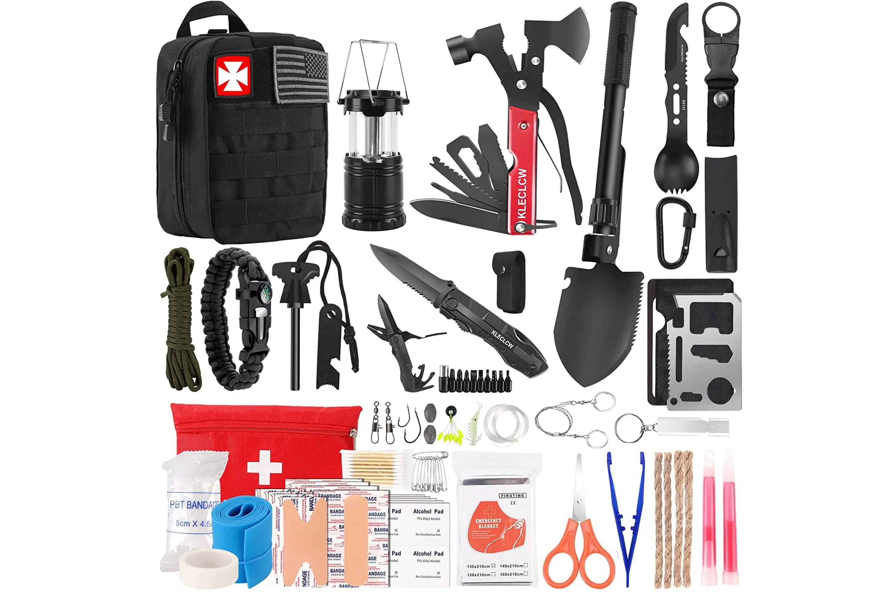 Emergency First Aid & Survival Kit