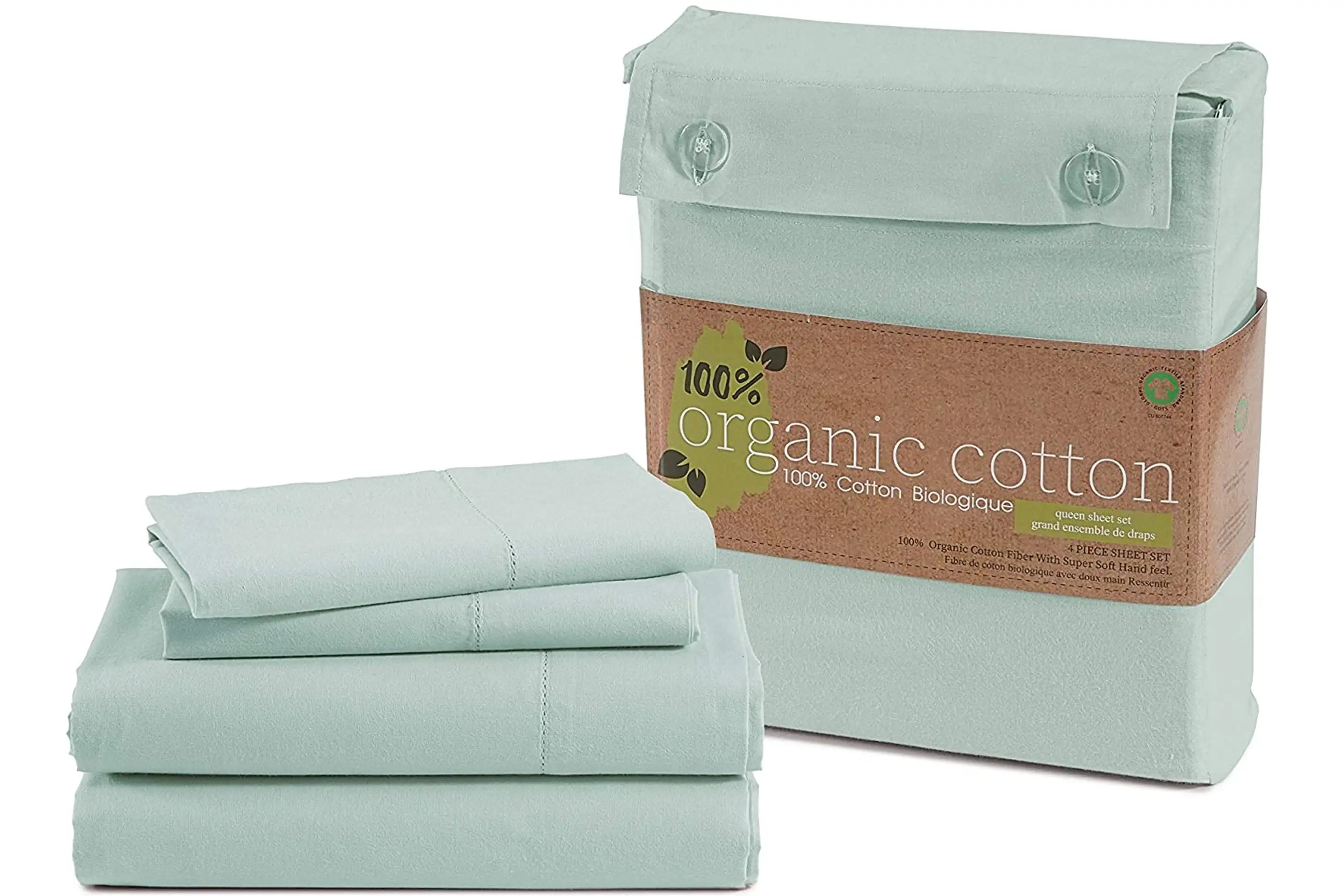 Lane Linen 100% Organic Cotton Sheets
