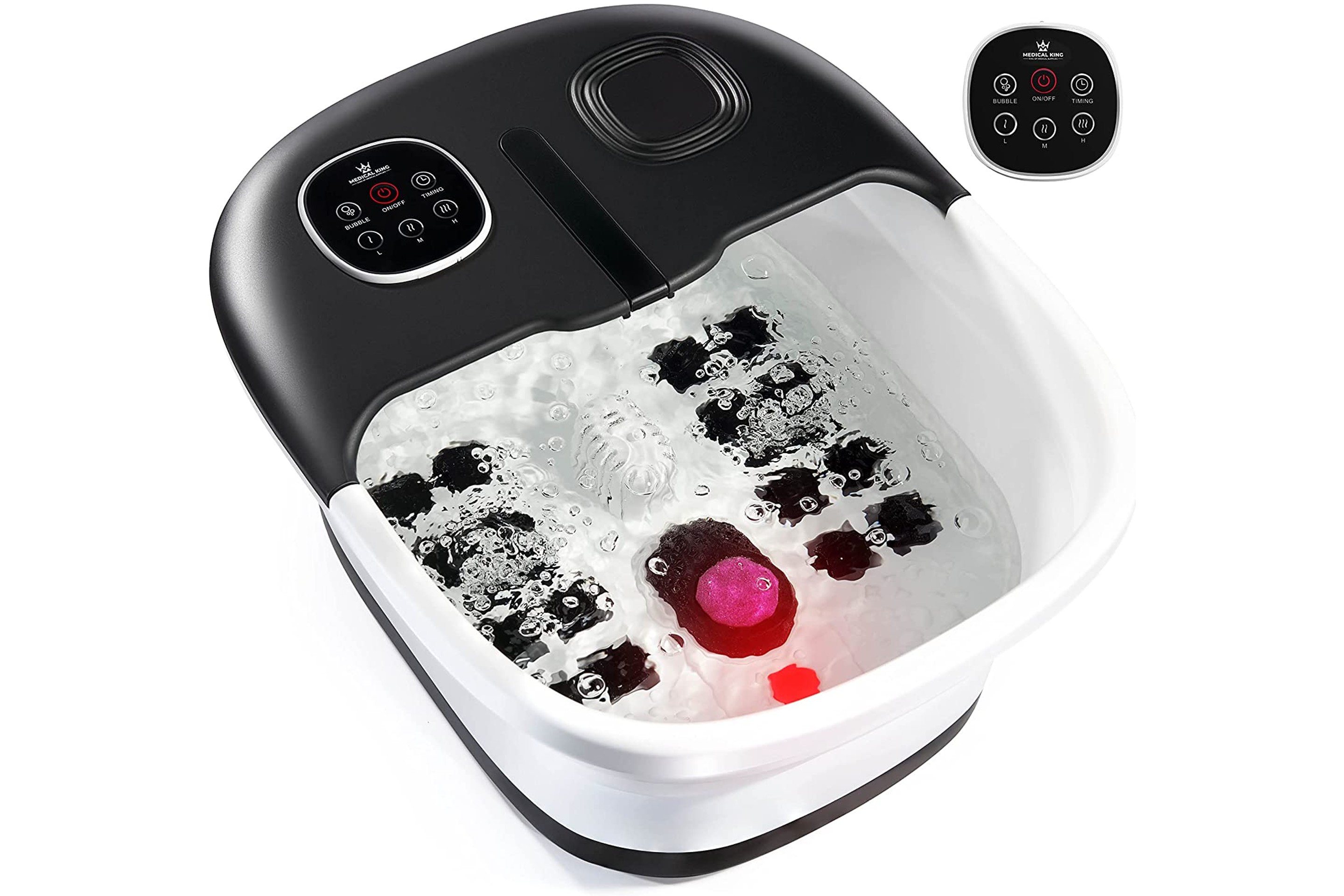 Medical King Foot Spa with Heat, Massage, &amp; Jets